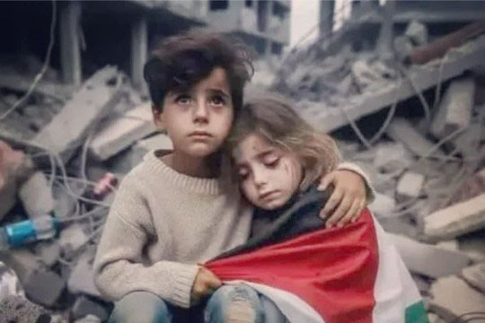 حمایت از مردم مظلوم غزه و حضور مقتدرانه در گرامیداشت هفته بسیج